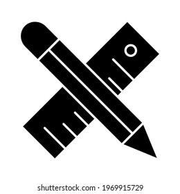 Design tools, computer, education, graphic design icon vector image. Can also be used for online education. Suitable for use on web apps, mobile apps and print media.