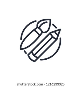 Design tools icon