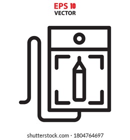 Design Tools Icon Konzept für App oder Website. Eps10 Vektorgrafik.