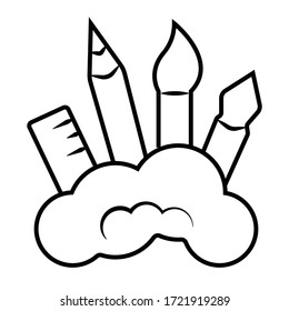 Design tools icon vector illustration 