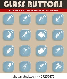 Design tools simply icons for web and user interface
