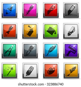 Design tools. simply symbol for web icons