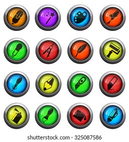 Design tools. simply symbol for web icons