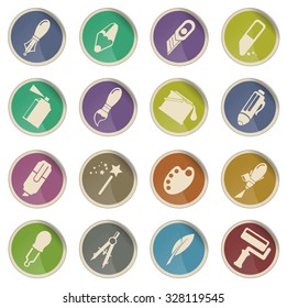 Design tools web icons