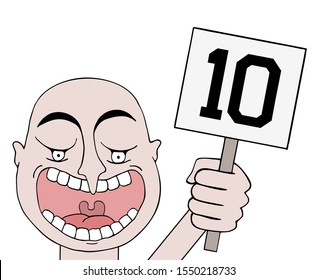 Design of top score banner