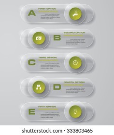 Design transparency banners template/graphic or website layout. Vector.