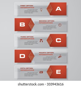 Design transparency banners template/graphic or website layout. Vector.