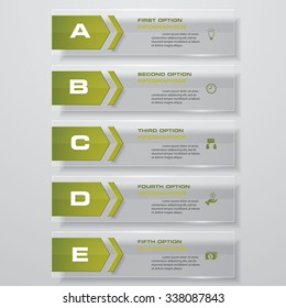 Design transparency banners template/graphic or website layout. Vector.
