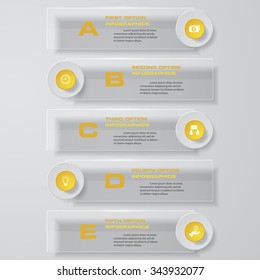 Design transparency banners template/graphic or website layout. Vector.