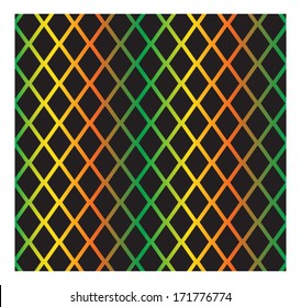 Design of trapezium background pattern