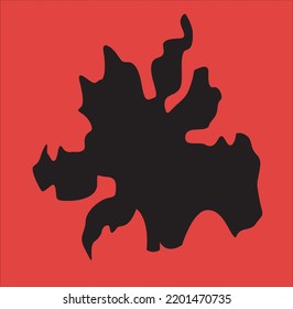 Design Tree Silhoutte Vector Illustration