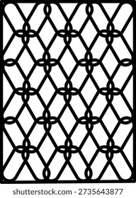 Design Trellis lattice Vector Illustration