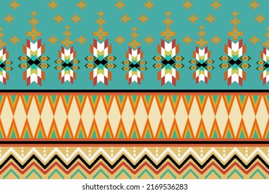 diseño con triángulos sobre fondo verde Adecuado para la decoración del hogar, ropa