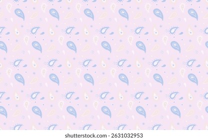 Design tribal of colourful paisley. Bohemian paper by colours foliage. Blossom page a event custom. Art tropical at summer seamless pattern.