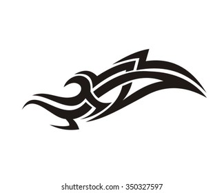 design tribal shape abstract vector