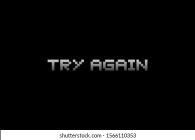 design of try again message