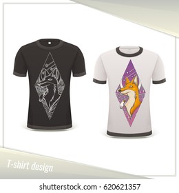 Design Tshirt Fox