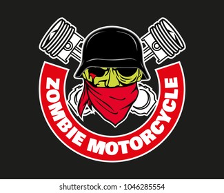 Design for T-Shirt, Motorcycle Club Colors/Logo/Vest/Symbol, Sticker/Decal, Emblem, Vintage motorcycle, Brand.