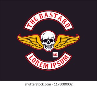 Design for T-Shirt, design for Motorcycle Club Logo/Symbol/Colors, design for Sticker,emblem.