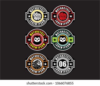 Design for T-Shirt, design for Motorcycle Logo / Symbol