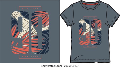 diseño para camiseta. NYC, estampado de camisetas de Brooklyn. Gráficos de tipografía para ropa. Vector.