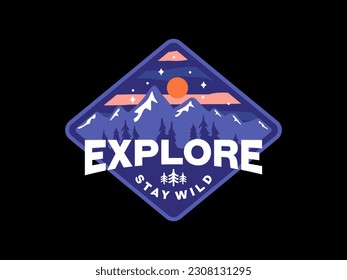 design tshirt streetwear clothing explore vector typography perfect for modern apparel