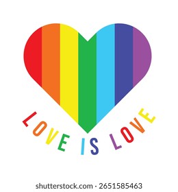DESIGN DE CAMISETA E TATUAGEM O AMOR LGBT É O AMOR