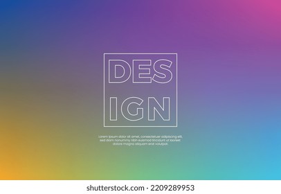 fondo de texto de tipografía de diseño desdibujado.