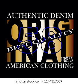 Design typography vector illustration for t shirt