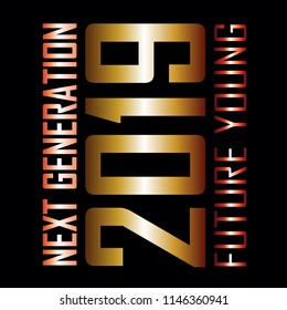 Design typography vector illustration for t shirt