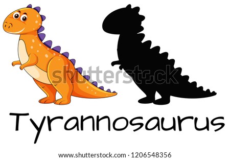 Similar – Foto Bild Dinosaurier T. rex Silhouette