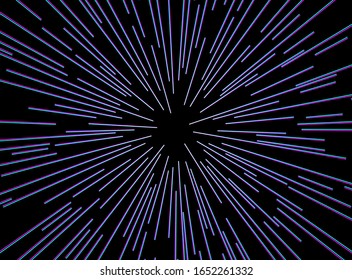 Design of universe speed background