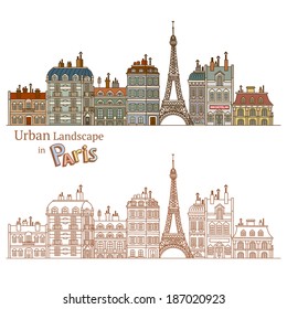 Design of Urban Landscape and Typical Parisian Architecture