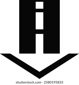 Design variations of cardinal direction vectors: arrows