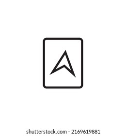 Herramienta de movimiento de icono de aplicación del vector de diseño