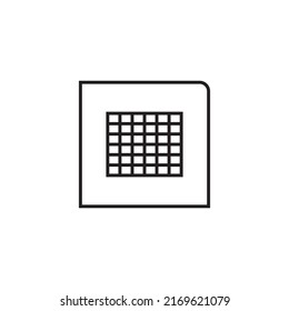 Design Vector App Icon Note Bar