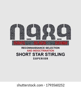 Design vector art typography for t-shirt