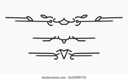design vector artistic lines for printing, social media, books, frame artwork, social media frames, and other