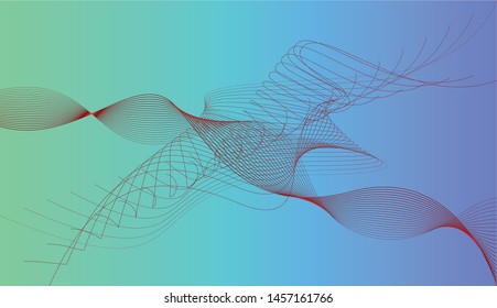 design vector background abstract bluesky color