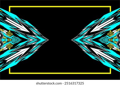 design vector background abstract decal with unique line pattern, car wrap