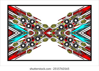 design vector background abstract racing, car decal, wrap car, with modern line patterns my own work, not ai generated