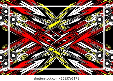 design vector background abstract racing, car decal, wrap car, with modern line patterns my own work, not ai generated