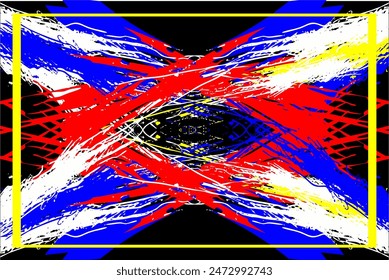 design vector background abstract wrap racing with unique stripes and splashes