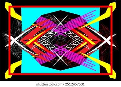 design vector background abstract wrap car with cool line pattern,looks cool my own work not ai generate