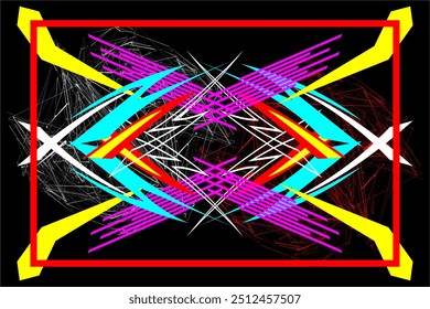 design vector background abstract wrap car with cool line pattern,looks cool my own work not ai generate
