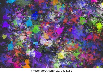design vector background art graffiti colorful painting, using a mixture of colors that blends gently, you can use it for websites, wallpapers, wall decorations