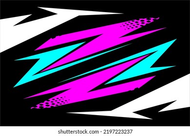 Design vector background racing with a unique striped pattern