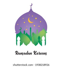design vector background ramadan kareem