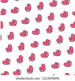 estilo de fondo vectorial de diseño del amor 
