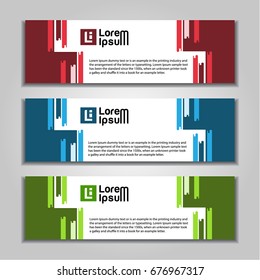 design vector banner card background template